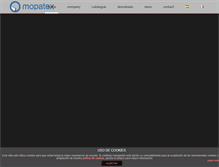Tablet Screenshot of mopatex.com